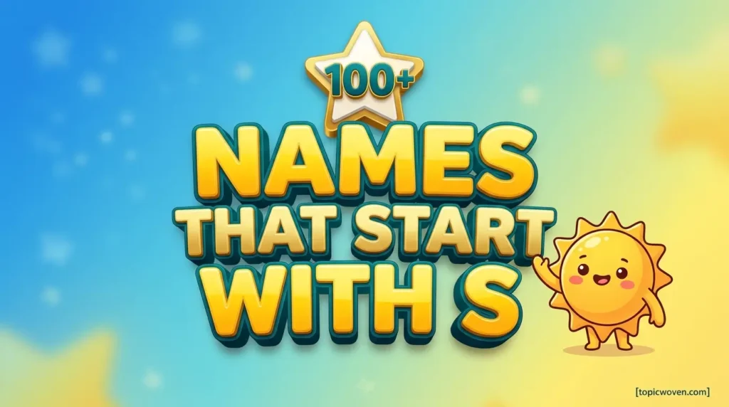 Names That Start With S