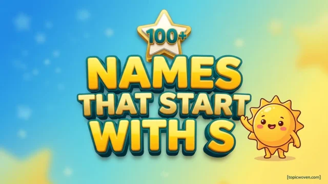 Names That Start With S
