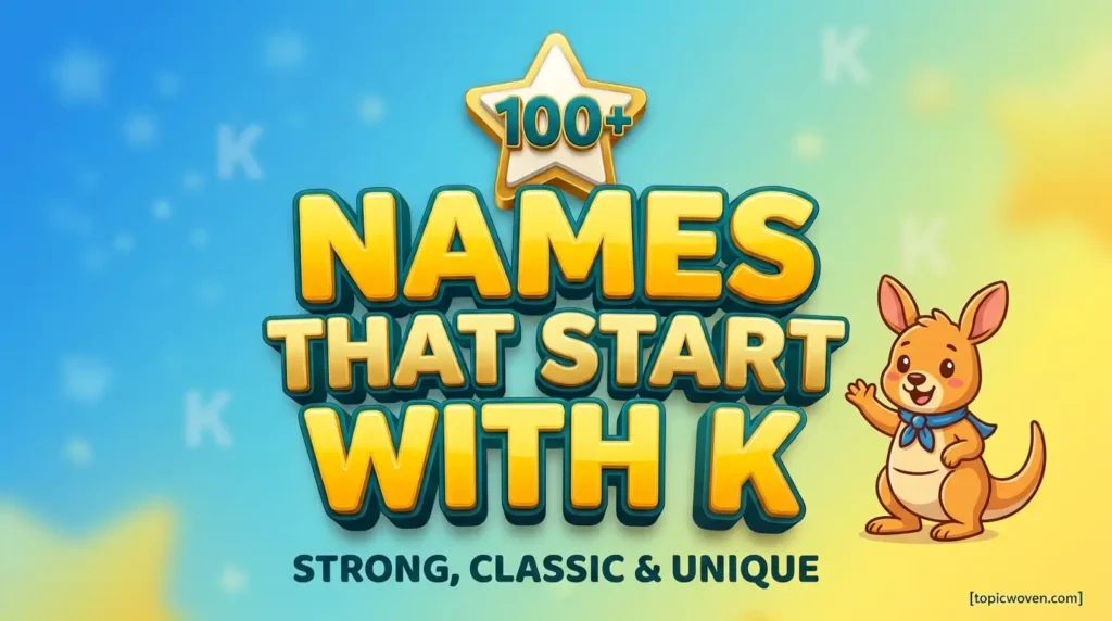 100+ Names That Start With K