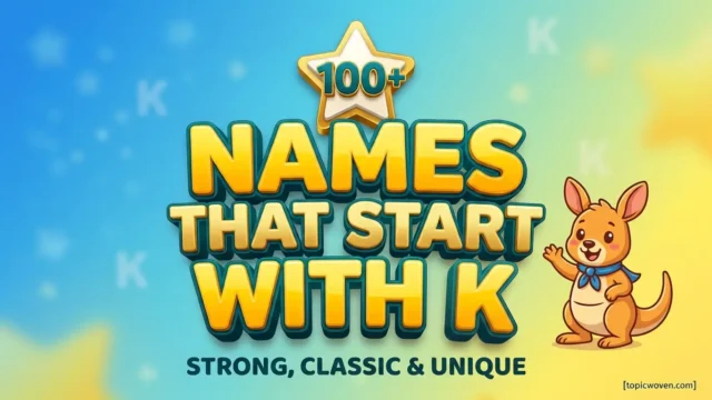 100+ Names That Start With K